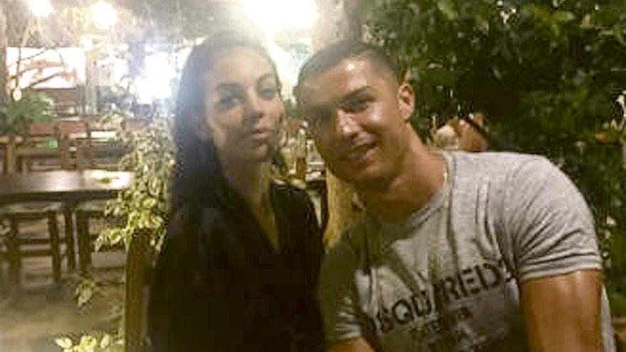 Georgina y Cristiano Ronaldo.