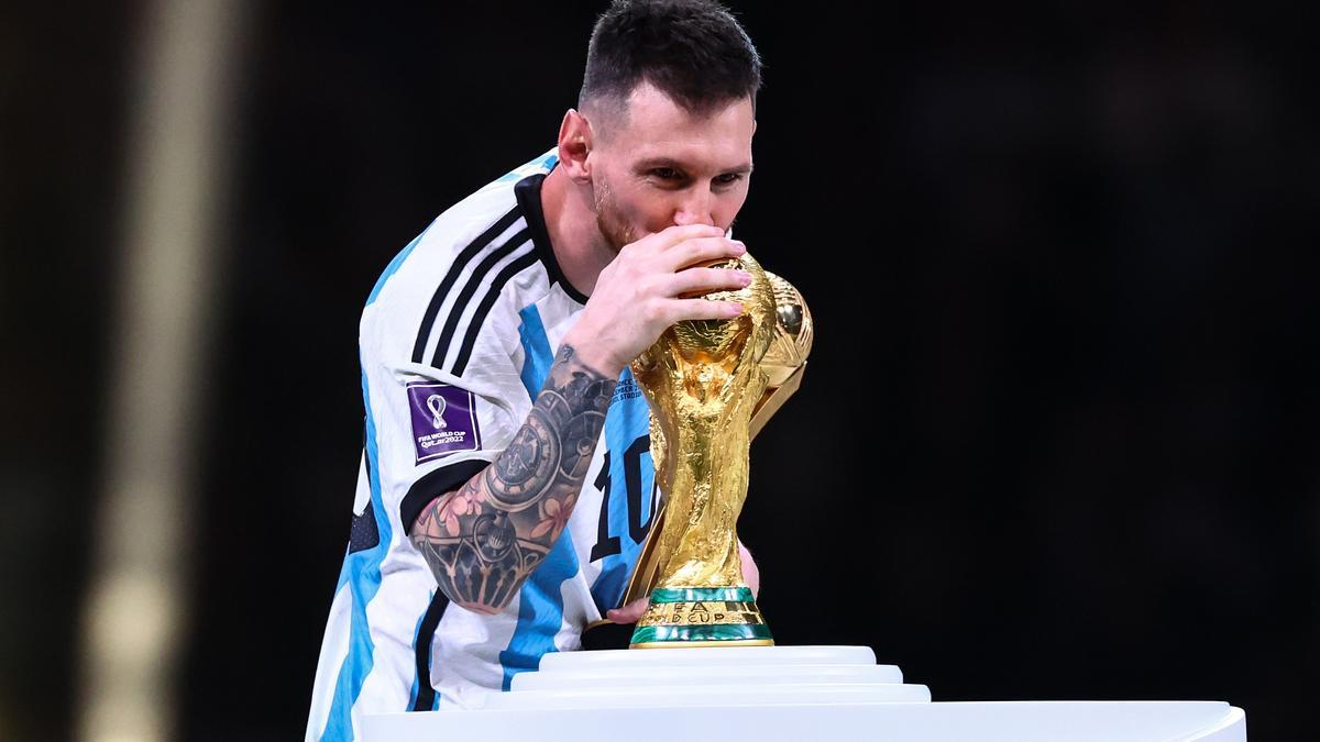 Lionel Messi, tras conquistar el Mundial