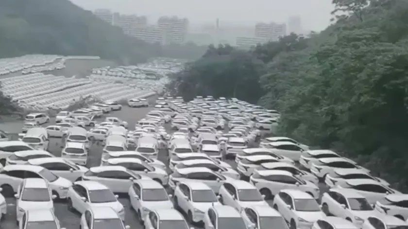 ¿Qué hacen 20.000 coches eléctricos abandonados en las afueras de las ...