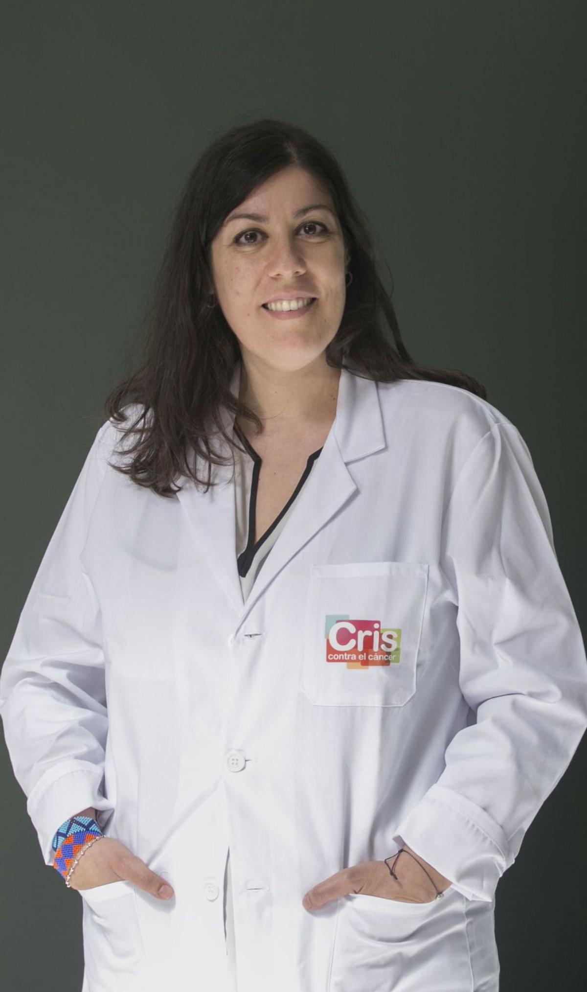 Laura Mezquita, investigadora de l’Hospital Clínic de Barcelona. | SANTI BURGOS