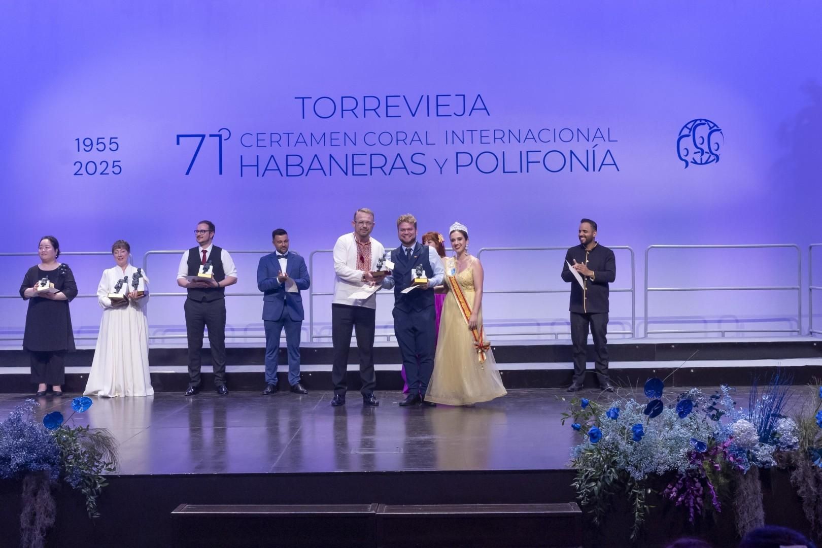 Así fue la clausura del Certamen de Habaneras en Torrevieja