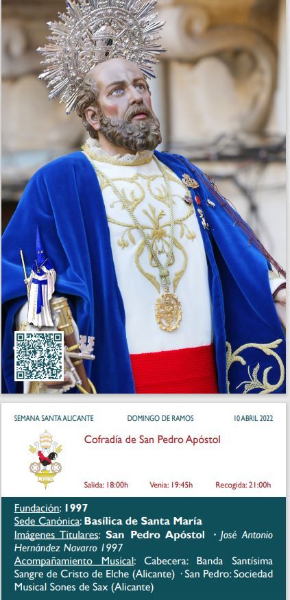 La imagen de San Pedro en la revista oficial El Capuchino