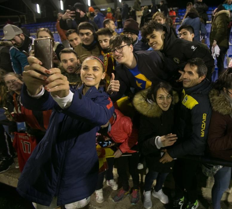 El Rico Pérez registra récord de asistencia a un partido de la selección femenina de fútbol