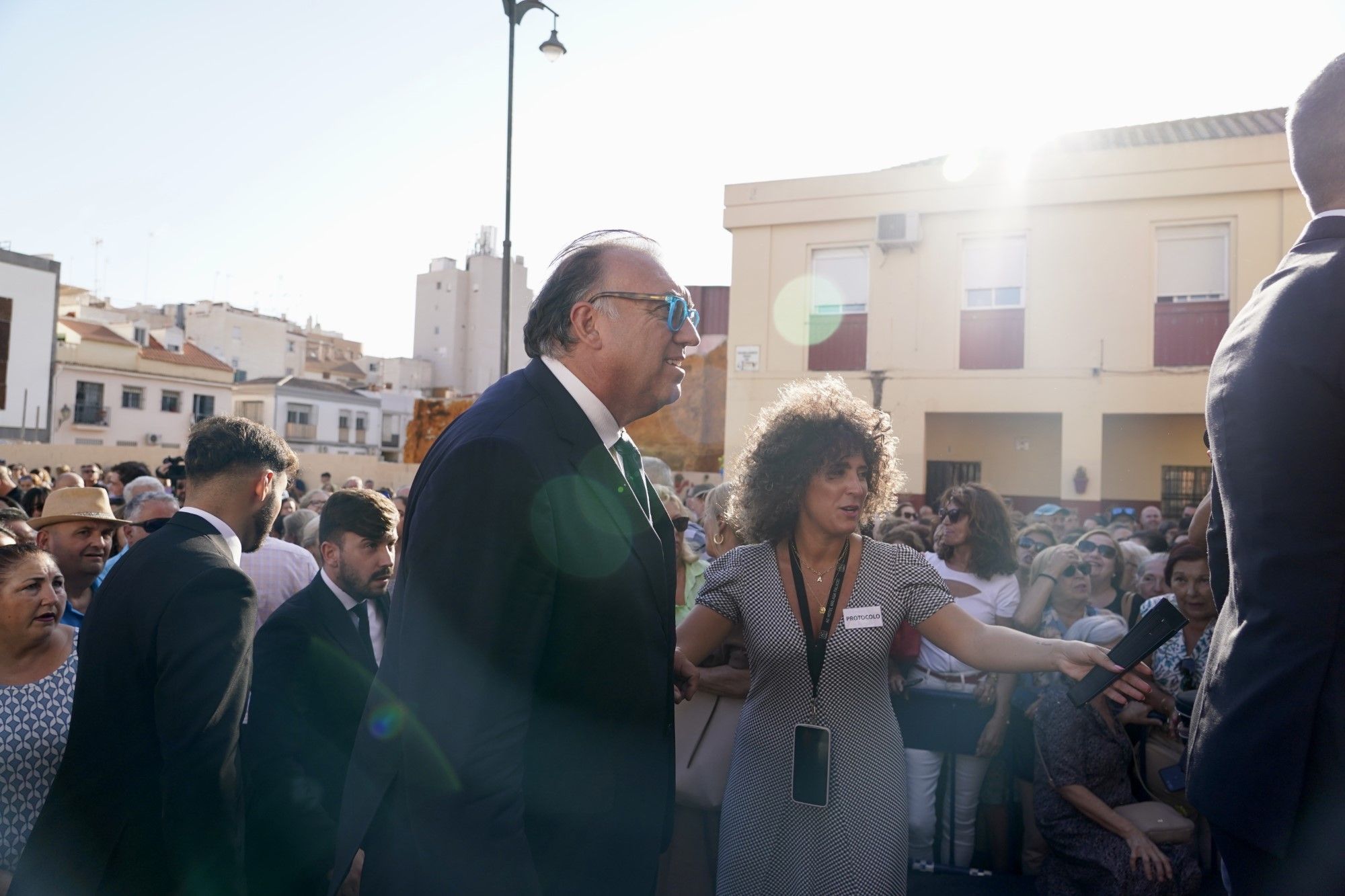 Multitudinario último adiós a María Teresa Campos en Málaga