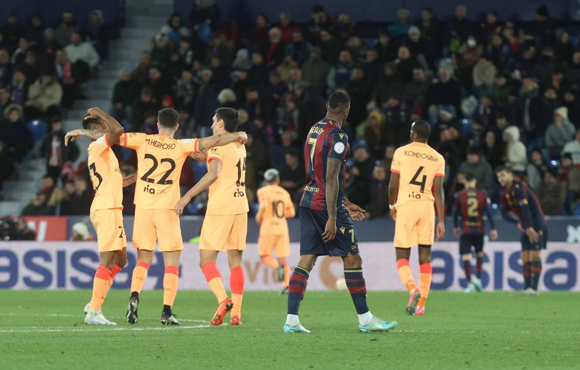 Levante UD - Atlético de Madrid de Copa del Rey