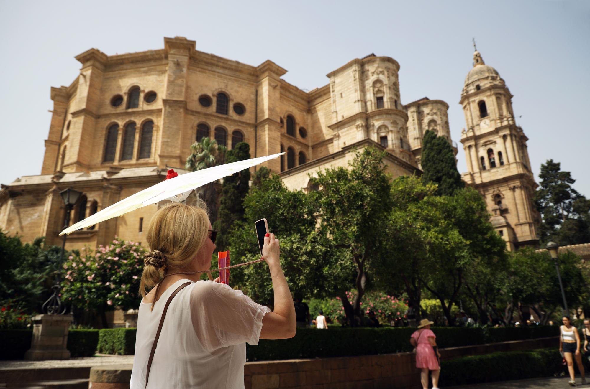 Ola de calor: Málaga supera los 42 grados