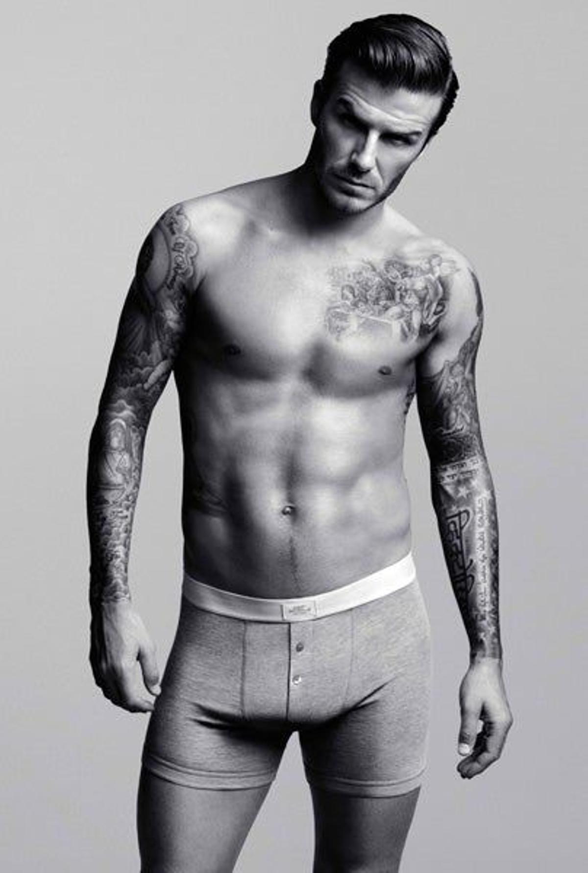 David Beckham vuelve a posar en ropa interior Cuore