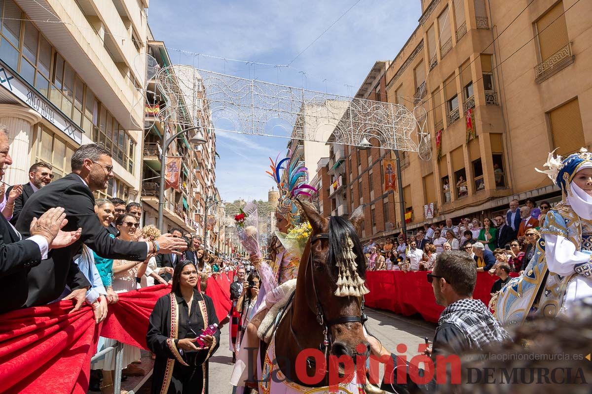 Desfile infantil del Bando Moro en las Fiestas de Caravaca