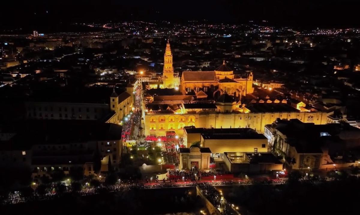 La Semana Santa de Córdoba a vista de dron