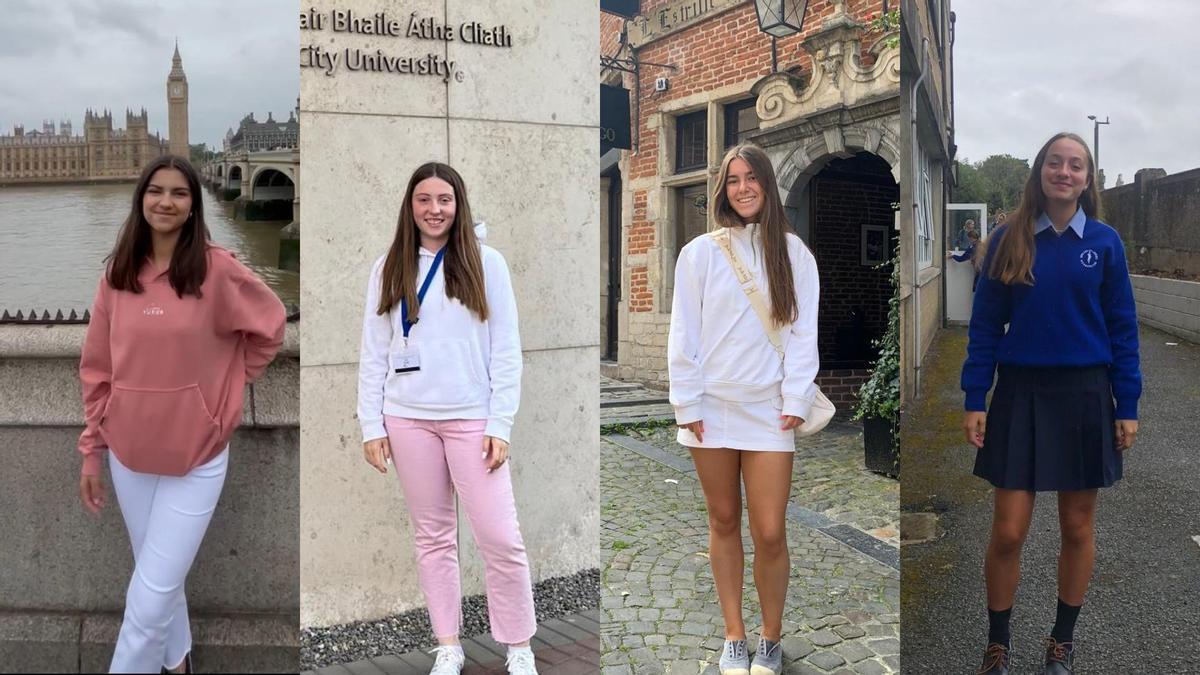 Paula, Olga, Adriana y Julia disfrutaron de una experiencia única e inmersiva