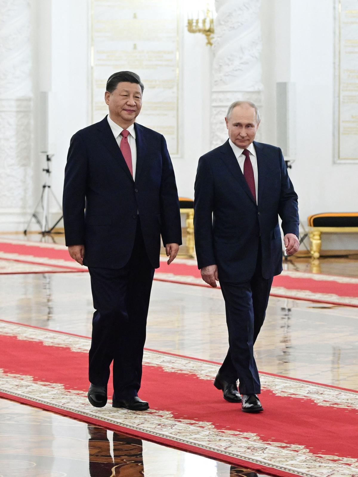 El presidente chino Xi Jinping visita Rusia