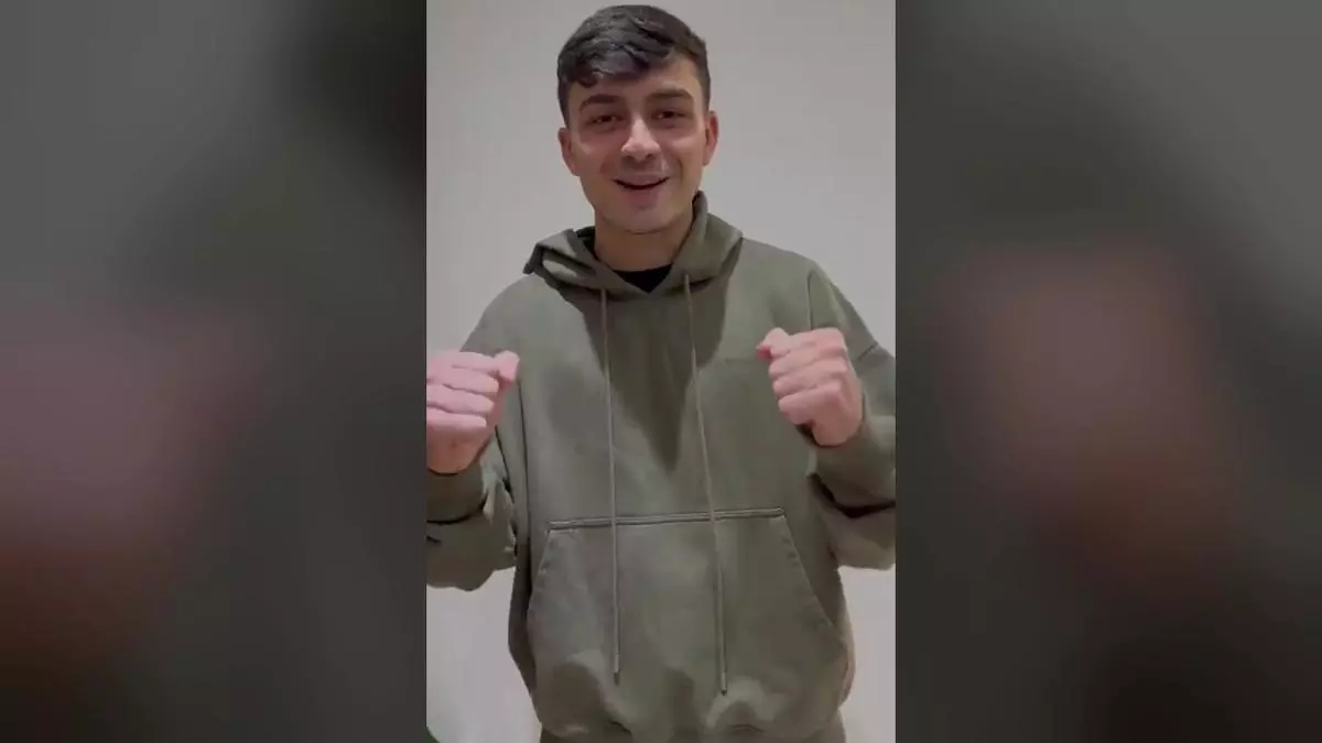 Pedri González se acuerda de animar a la UD Las Palmas: ¡Arriba d'ellos!