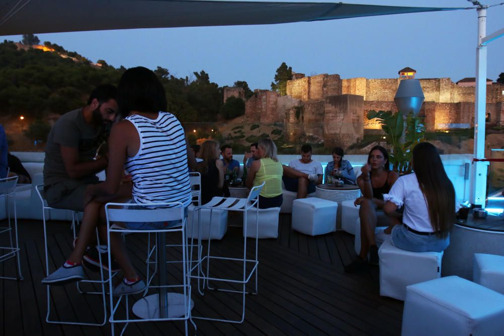 La Terraza de la Alcazaba, en la calle Alcazabilla.