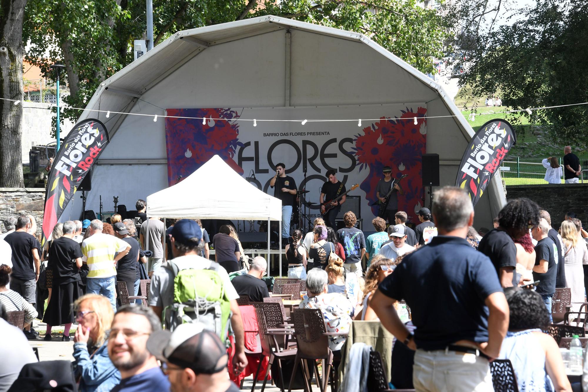 El Barrio de las Flores celebra sus fiestas con el festival Flores Rock