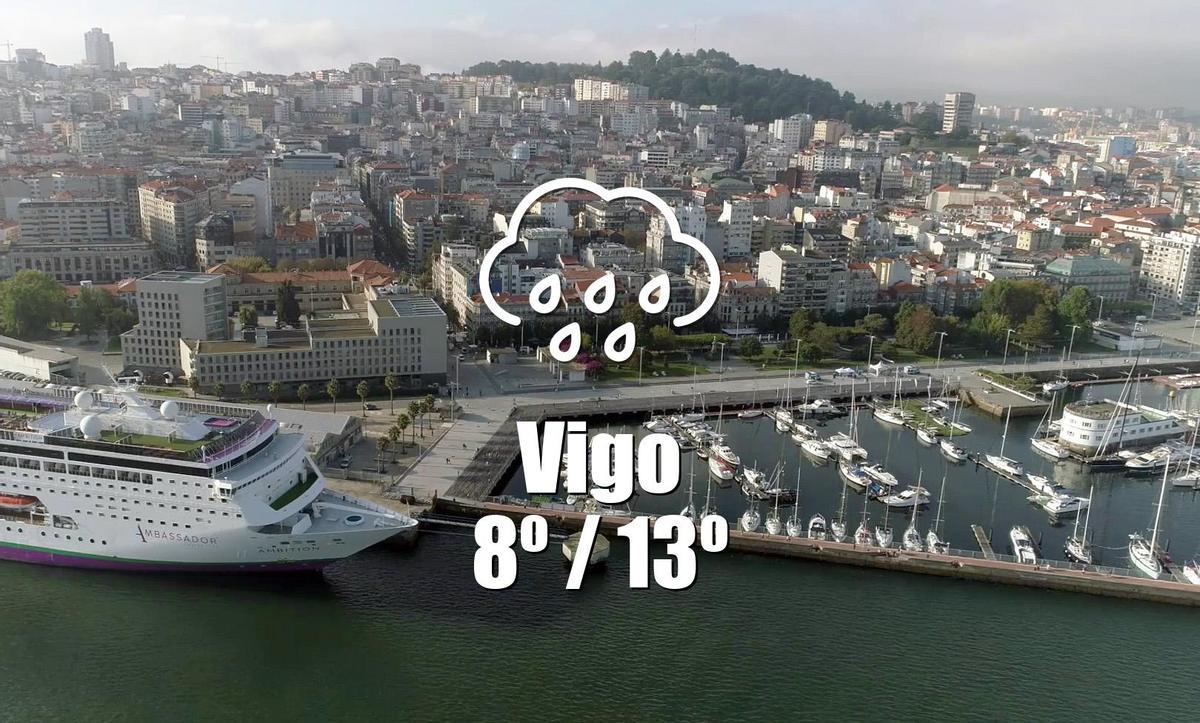 El tiempo en Vigo: previsión meteorológica para hoy, sábado 14 de febrero