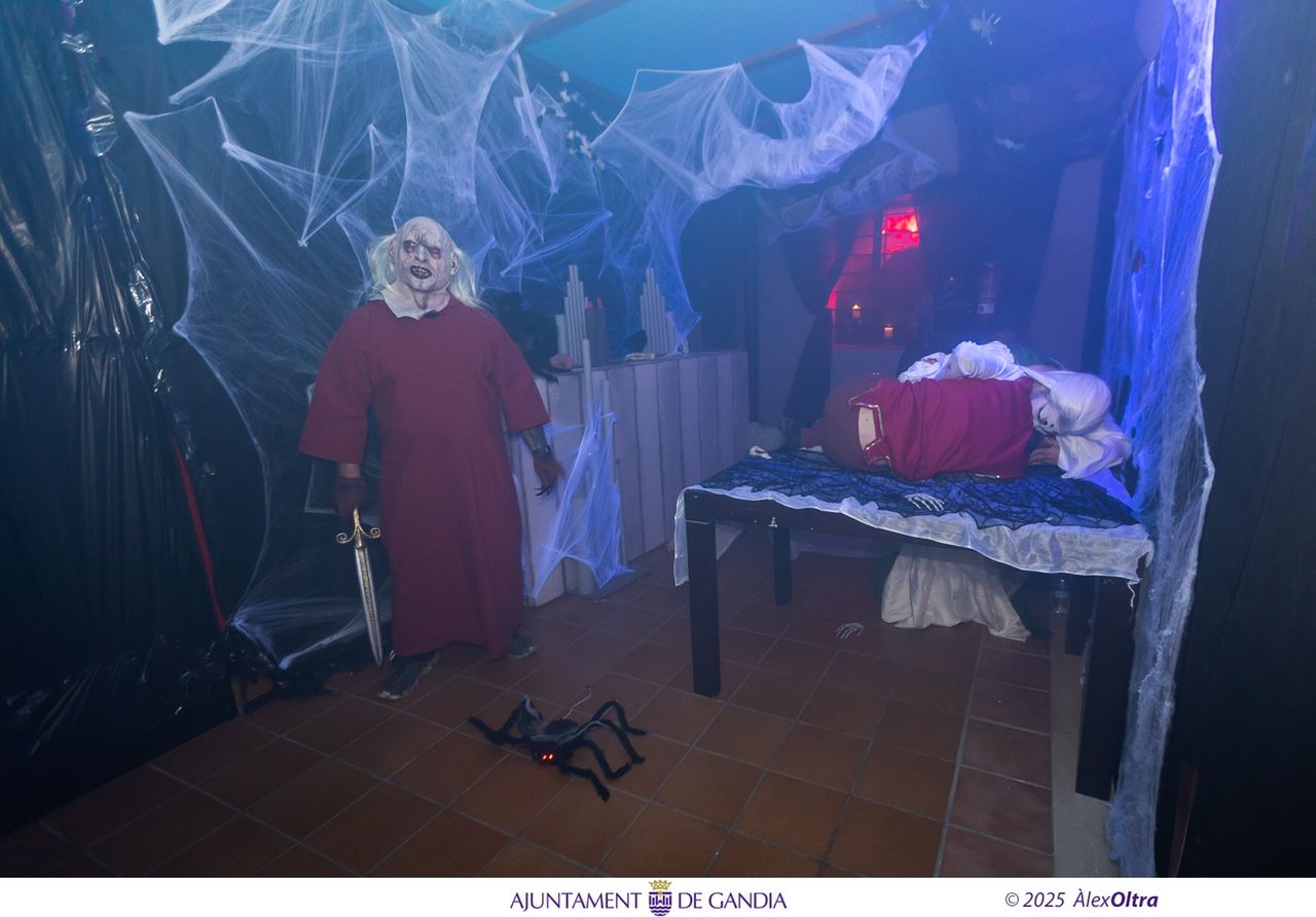 Halloween en el barrio de Corea de Gandia