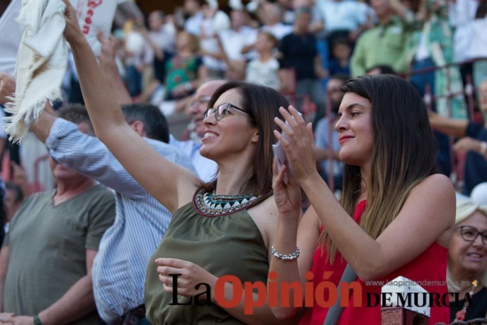 Ambiente en la corrida de rejones de la Feria de M