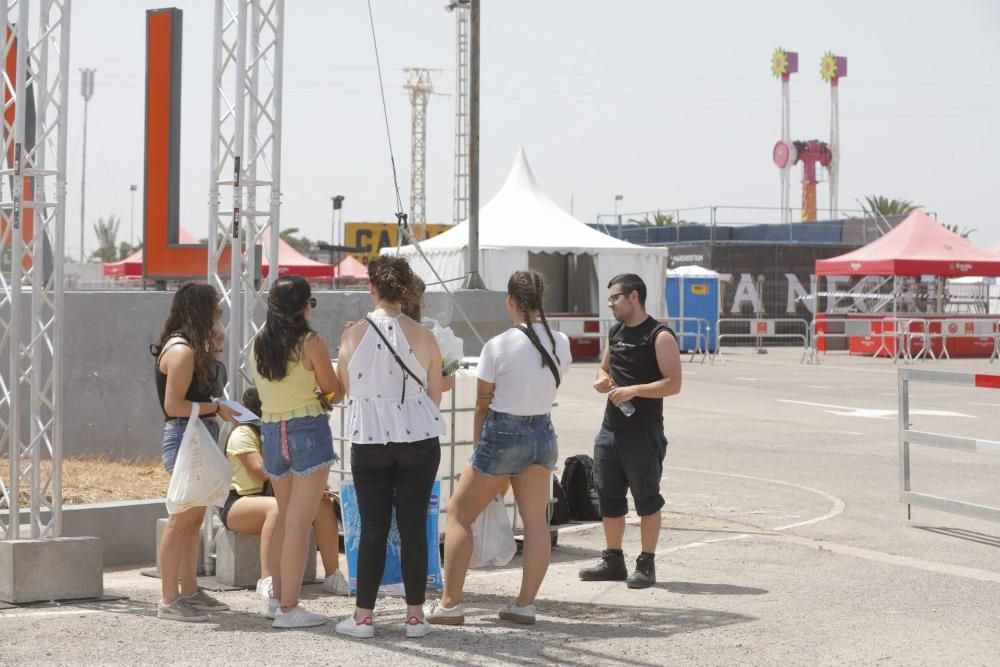 La Guardia Civil precinta el Marenostrum Festival