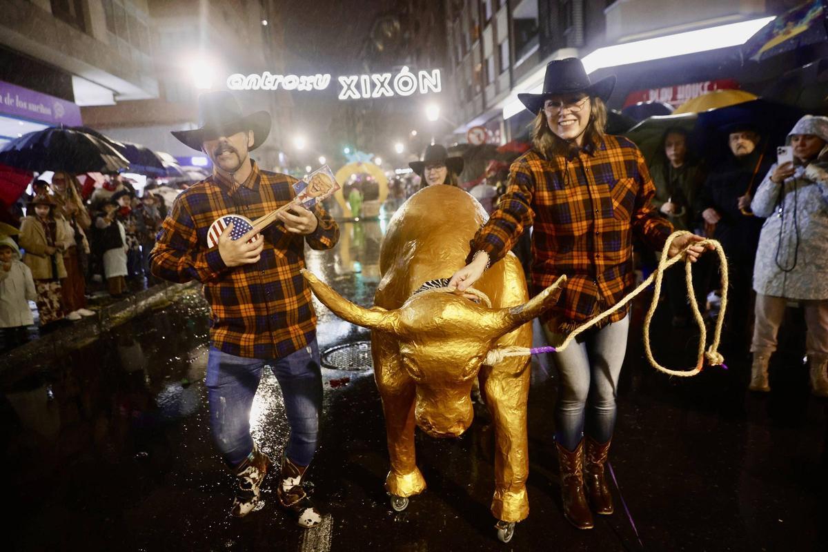 El desfile de Carnaval de Gijón, en imágenes El desfile de Carnaval de Gijón, en imágenes