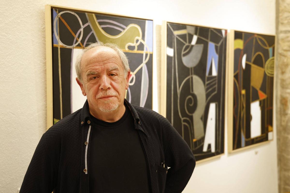 Les imatges de la inauguració de l'exposició "Nocturn-Diürn" a la galeria Mosaic Art de Girona