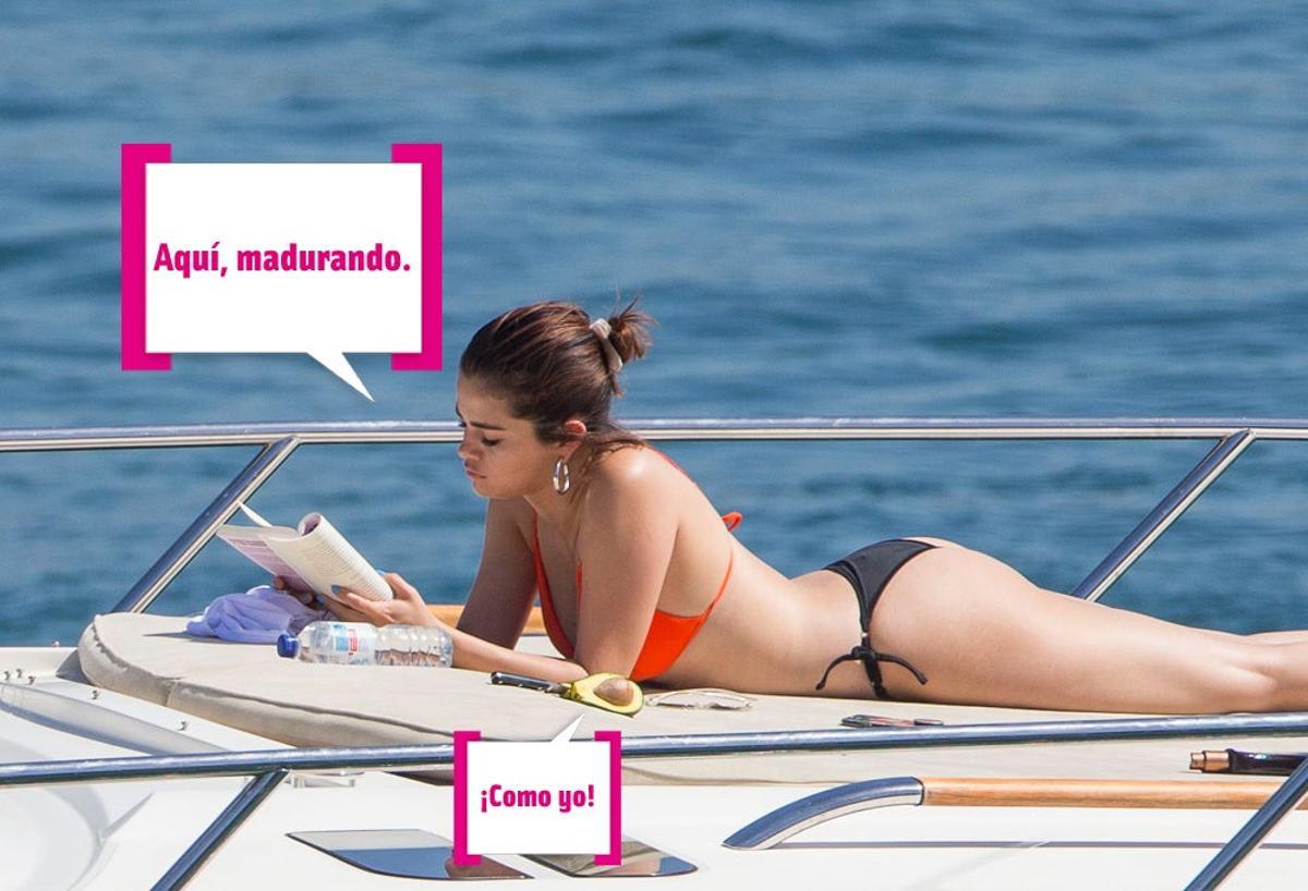 Selena Gómez madurando como un aguacate Selena Gómez madurando como un aguacate