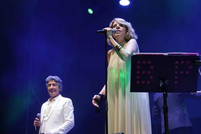 Así ha sido el primer concierto de Viveros: Sole Giménez y Juan Valderrama