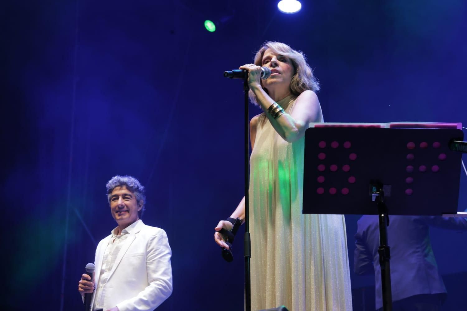 Así ha sido el primer concierto de Viveros: Sole Giménez y Juan Valderrama