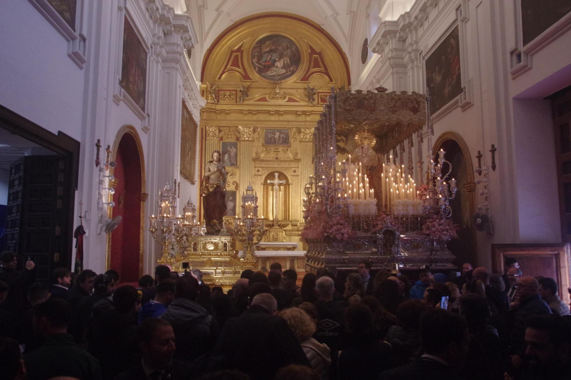 La Agrupación de Cofradías suspende la salida procesional del Resucitdo por la lluvia este Domingo de Resurrección