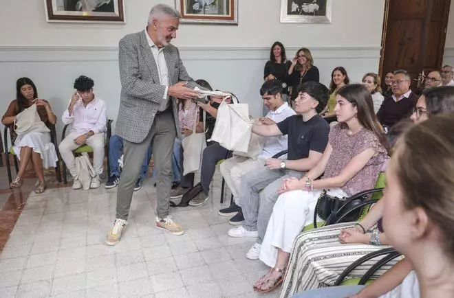 Recepción a los estudiantes con mejores calificaciones en la PAU de junio 2026 en la ULPGC