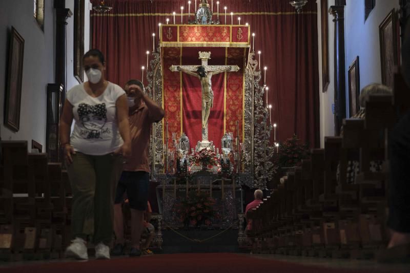 Obras en el Santuario del Cristo de La Laguna