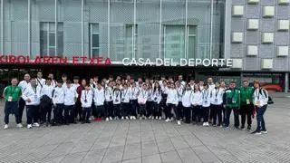Carmen González, quinta en el campeonato de España infantil de judo