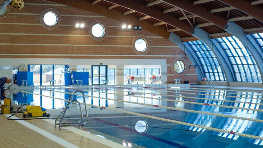 Imagen de la piscina cubierta del Palacio de los Deportes de Torrevieja