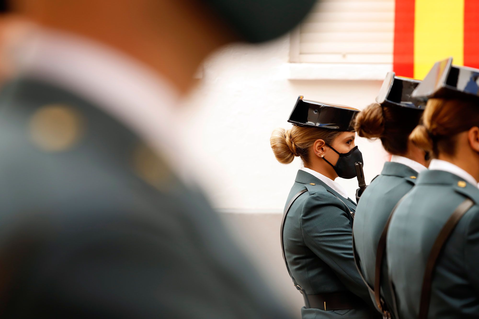 Celebración de la patrona de la Guardia Civil en la Comandancia de Málaga