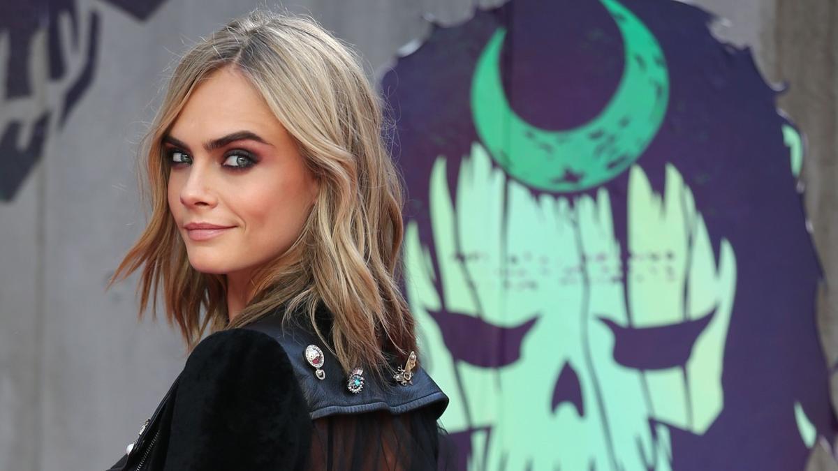 La actriz y modelo británica Cara Delevingne.