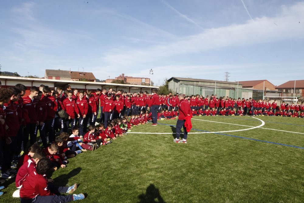 Inauguración del nuevo campo del Gijón Industrial