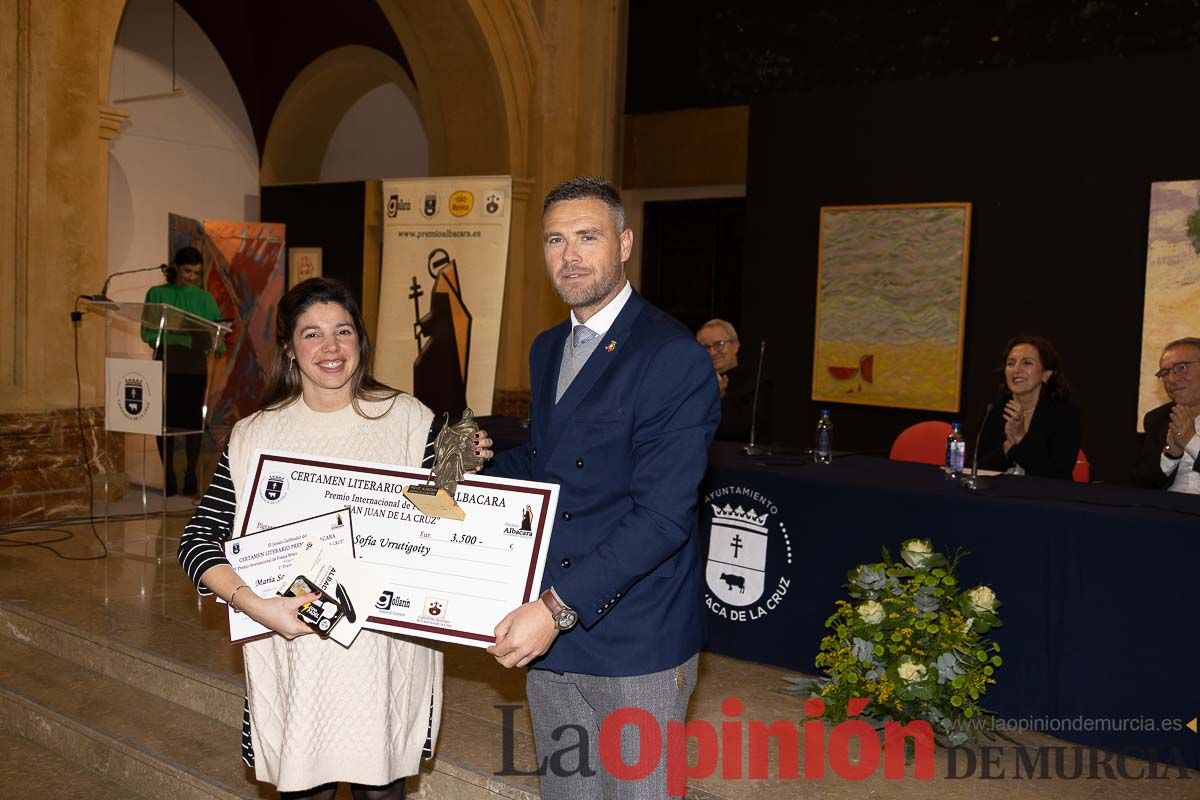 Entrega de premios Albacara en Caravaca