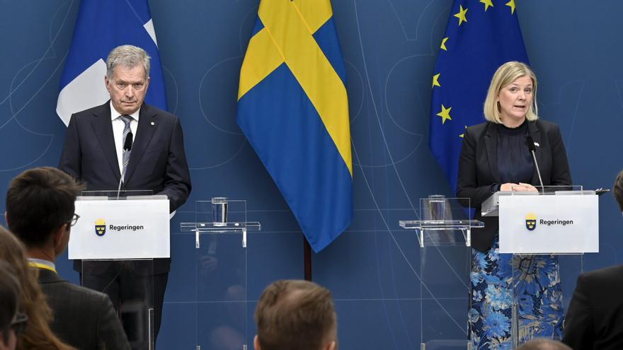 Finlandia y Suecia presentan su solicitud de adhesión a la OTAN