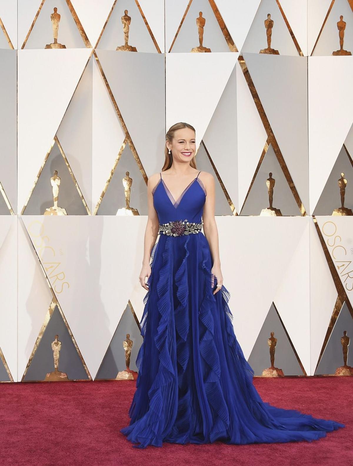 Premios Oscar 2016: Brie Larson con vestido de Gucci