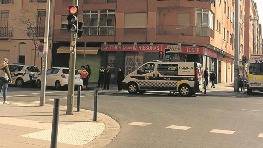 Una mujer herida al ser atropellada en un paso de cebra en Castellón