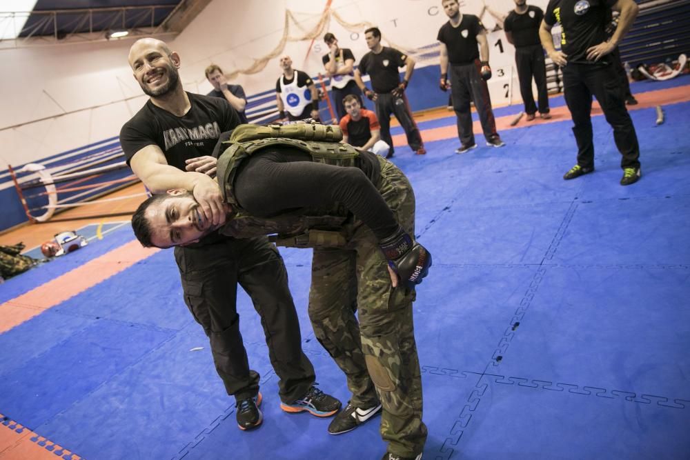 La Tenderina, en Oviedo, practica el Krav Maga