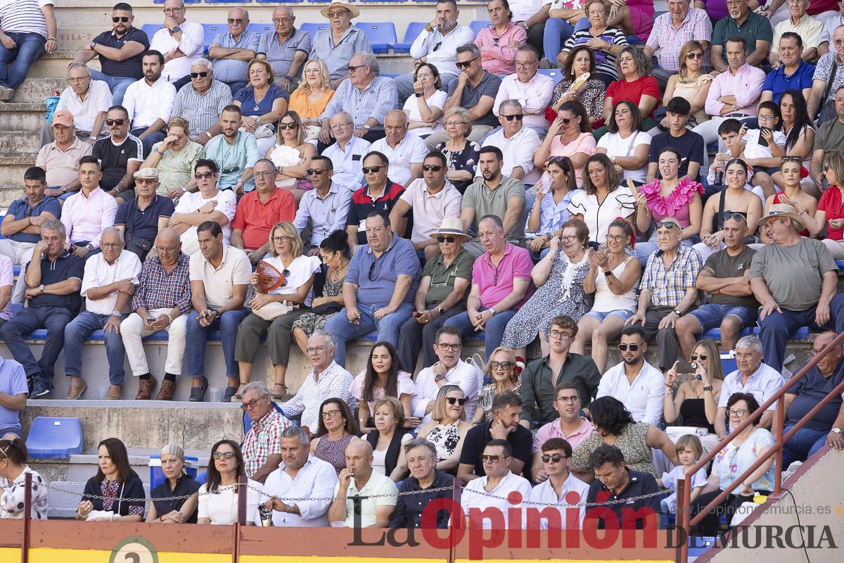 Corrida de toros en Abarán (El Fandi, Emilio de Justo, El Payo)