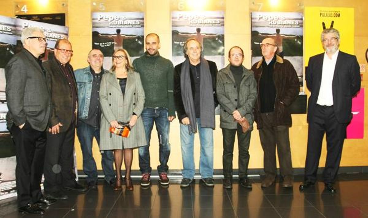 Els amics de Pepe Rubianes van retrer homenatge al desaparegut humorista amb motiu de la preestrena de la pel·lícula documental dirigida per Manuel Huerga.