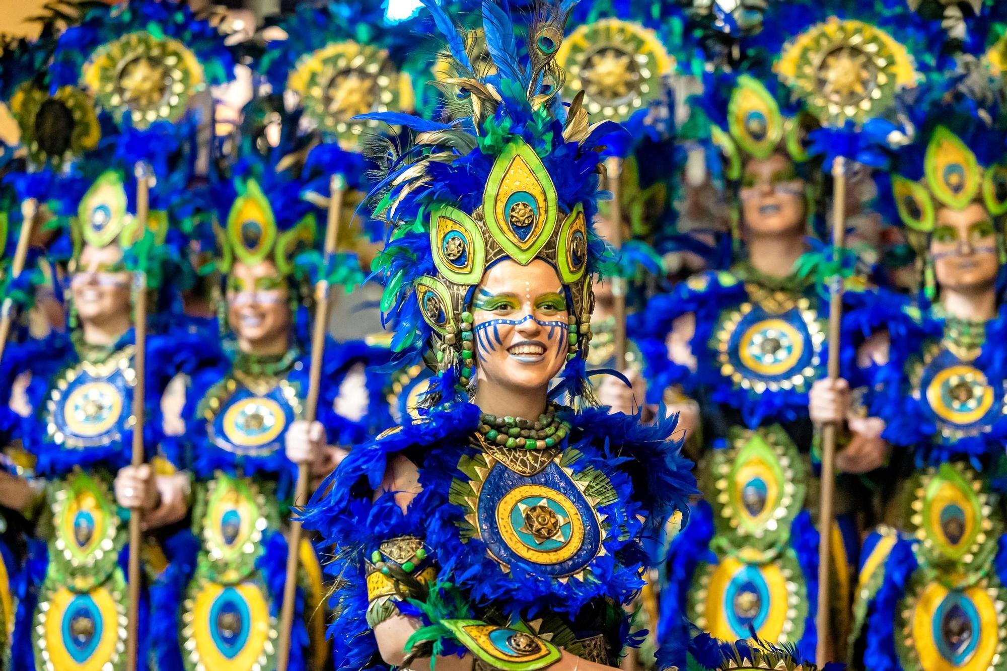 Desfile de Moros y Cristianos en Calp