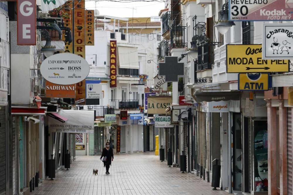 Lunes, 27 de abril | Las calles de Torremolinos durante el estado de alarma