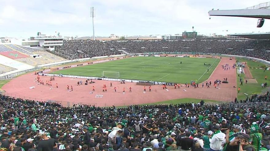 Arrestan 270 hinchas en un partido de fútbol en Marruecos