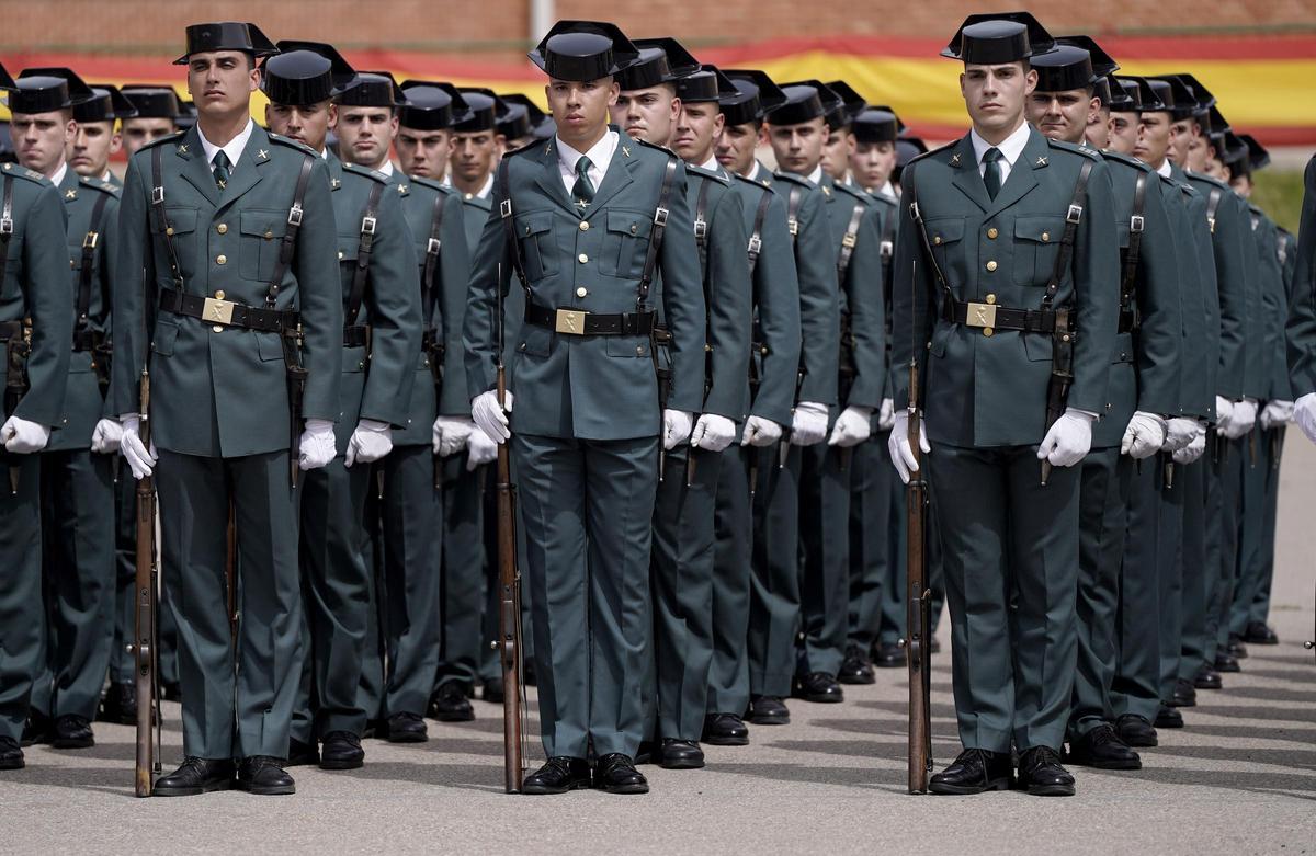 Actos de celebración del 180 aniversario de la fundación de la Guardia Civil.