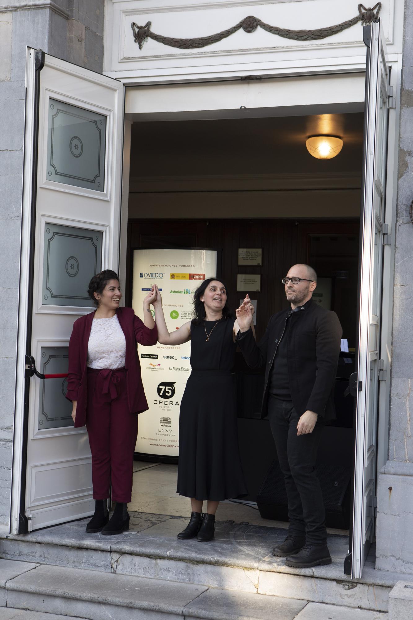 Entrega de la Medalla de Oro de la ciudad a la Fundación Ópera de Oviedo