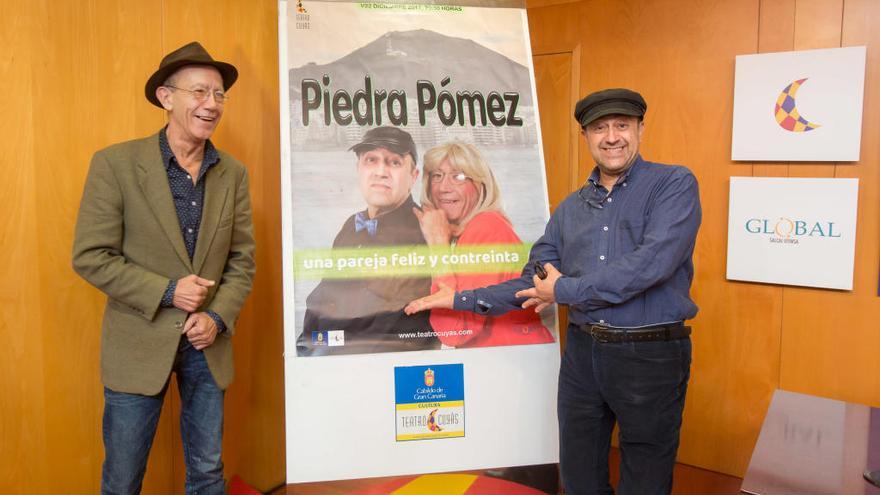 Piedra Pómez promete &quot;deshidratar de risa&quot; al público del Cuyás