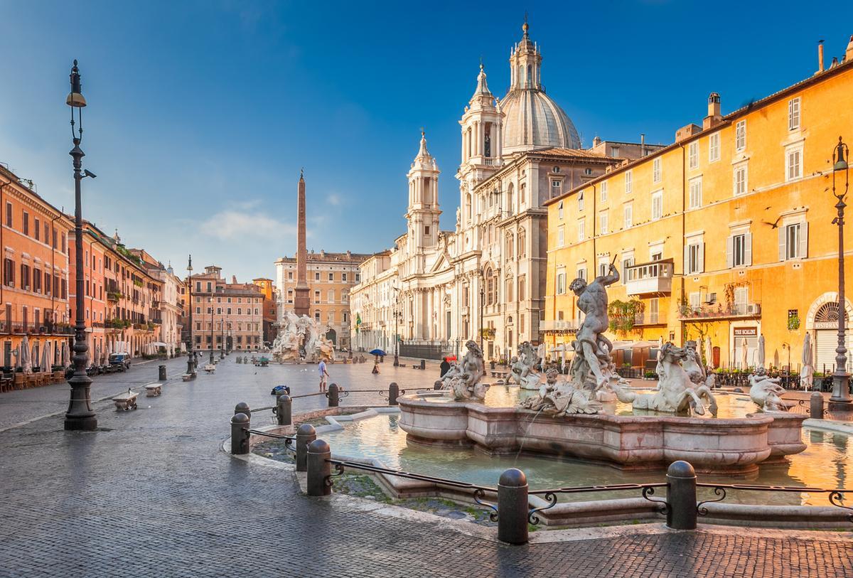 Piazza Navona, en Roma