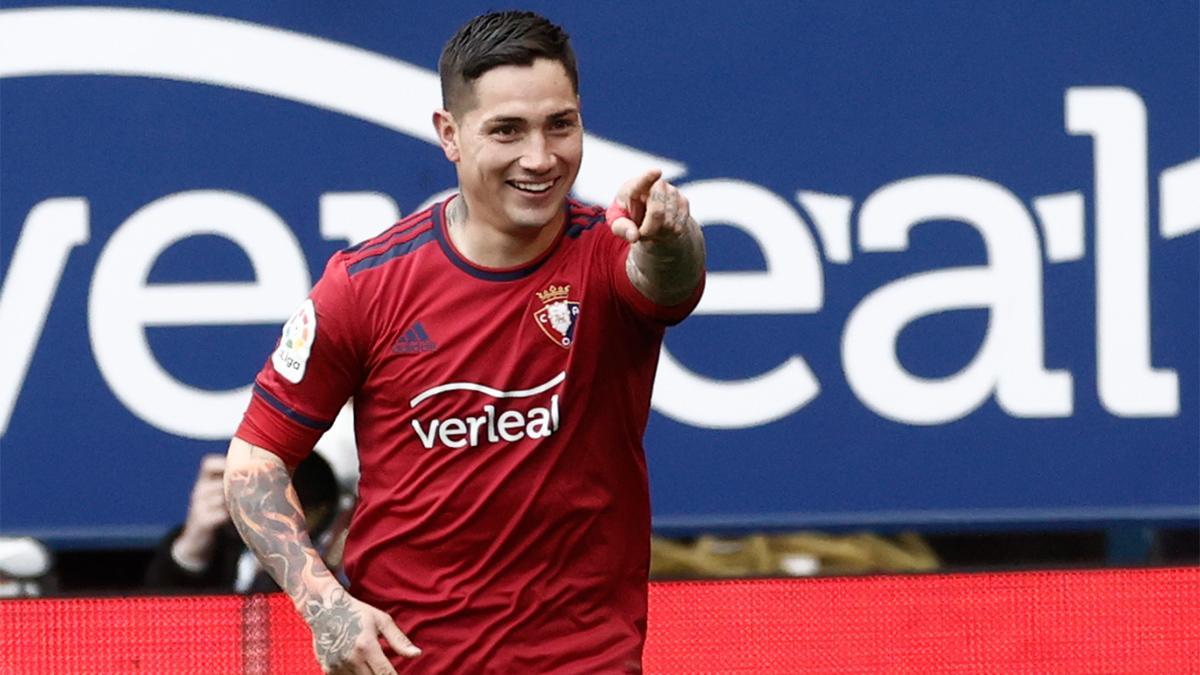 El Chimy Ávila, delantero de Osasuna